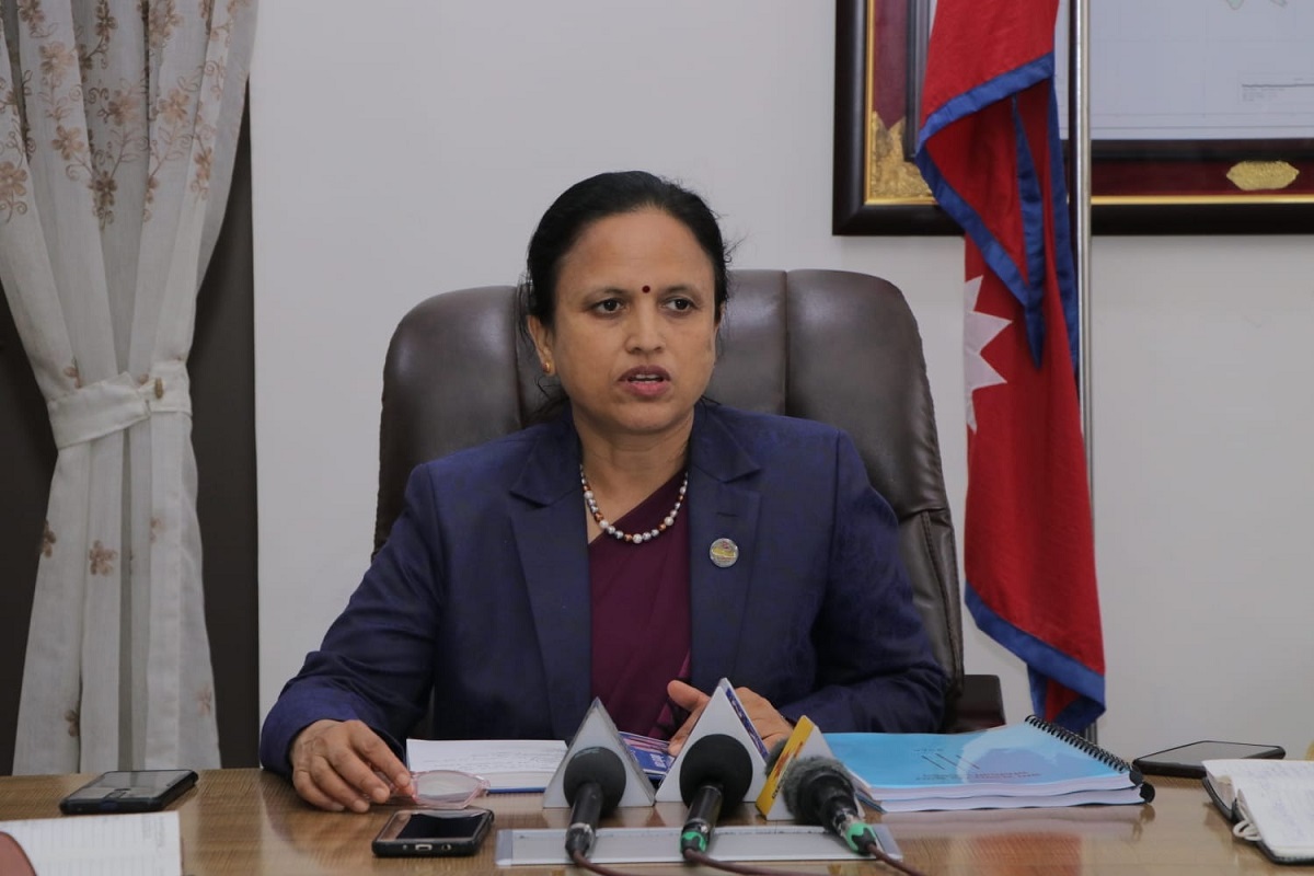 सञ्चार तथा सूचना प्रविधिमन्त्री रेखा शर्मा